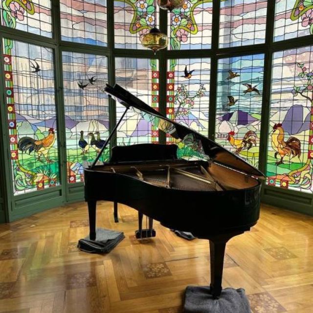 Piano preparado para ser trasladado
