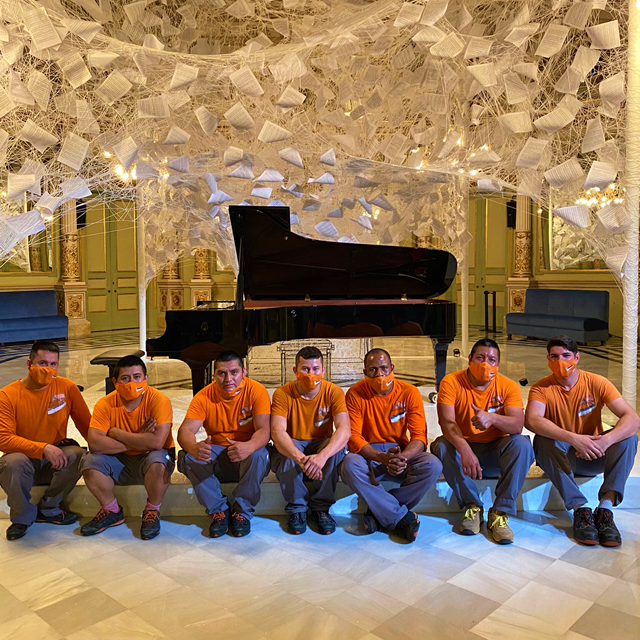 Equipo transporte pianos IPROM